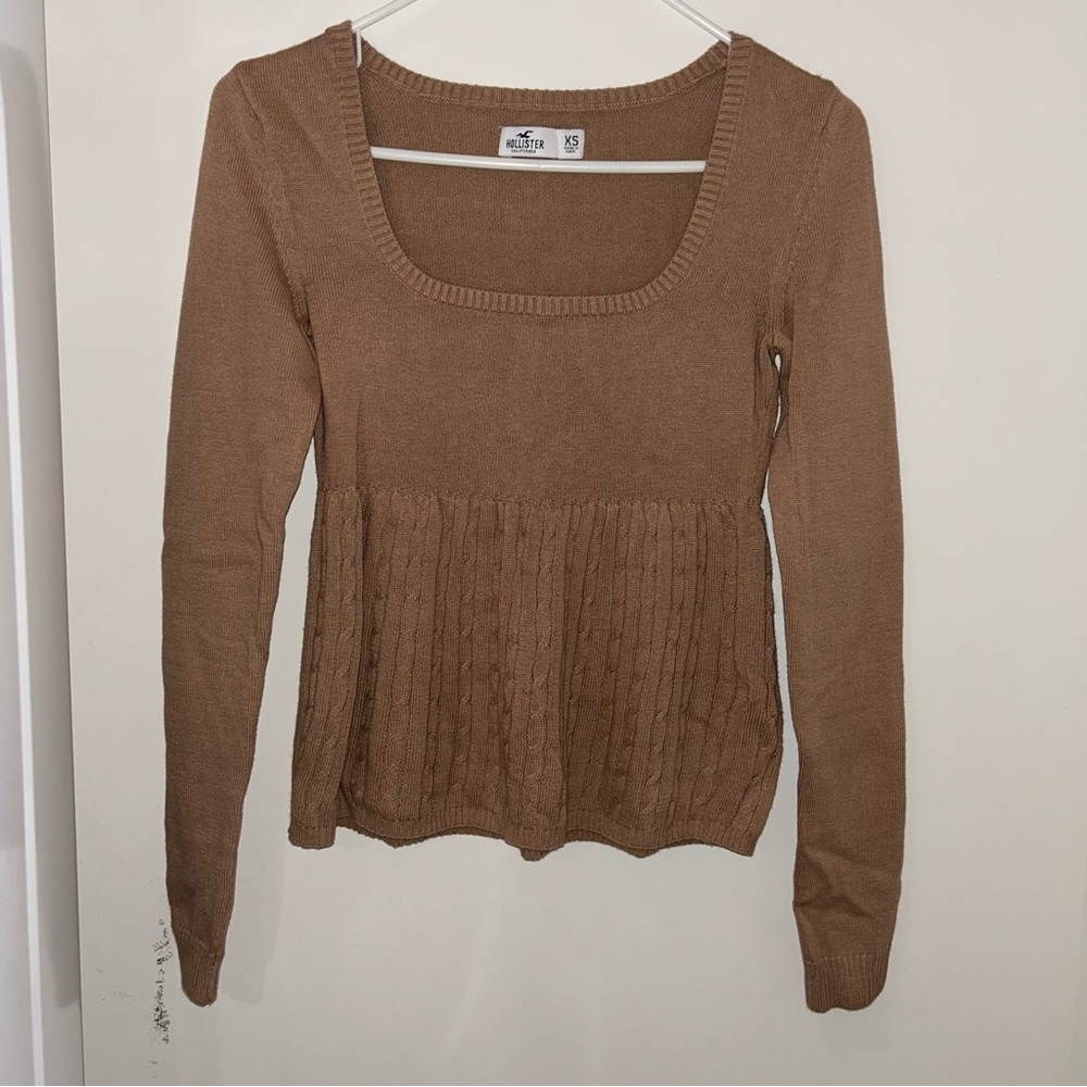 hollister babydoll top🩷